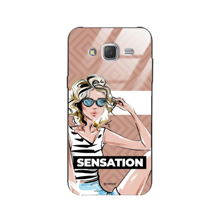 ETUI BLACK CASE GLASS NA TELEFON SAMSUNG GALAXY J5 2016 ST_BAB-104