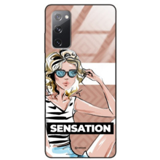 ETUI BLACK CASE GLASS NA TELEFON SAMSUNG GALAXY S20FE / S20 LITE ST_BAB-104