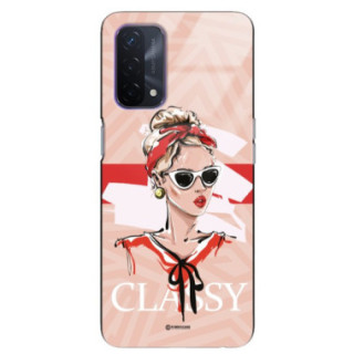 ETUI BLACK CASE GLASS NA TELEFON OPPO A93 5G ST_BAB-106