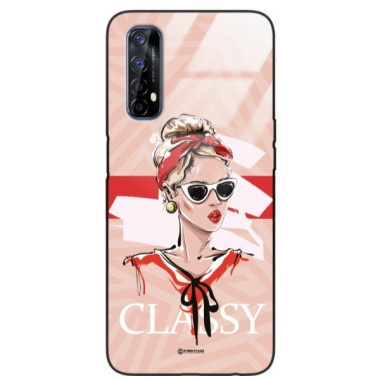 ETUI BLACK CASE GLASS NA TELEFON REALME 7 ST_BAB-106