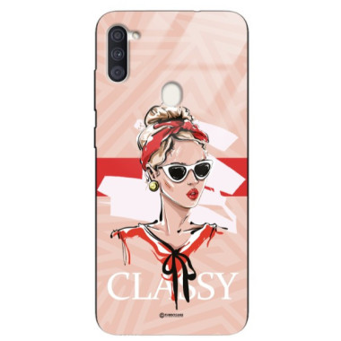 ETUI BLACK CASE GLASS NA TELEFON SAMSUNG GALAXY A11 / M11 ST_BAB-106