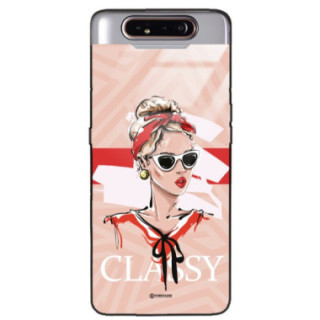 ETUI BLACK CASE GLASS NA TELEFON SAMSUNG GALAXY A80 ST_BAB-106