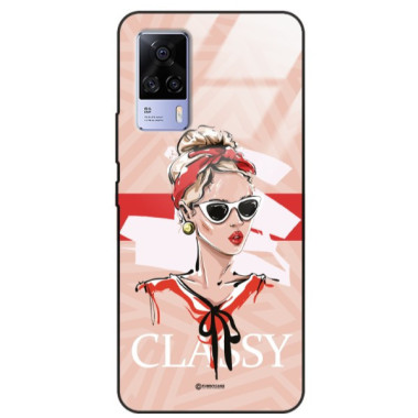 ETUI BLACK CASE GLASS NA TELEFON VIVO S9E ST_BAB-106