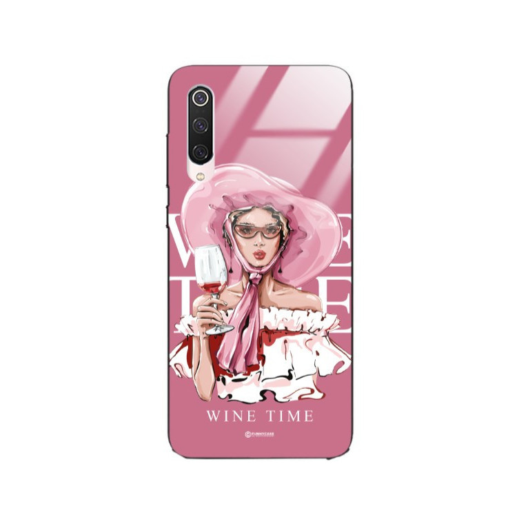 ETUI BLACK CASE GLASS NA TELEFON XIAOMI MI 9 PRO ST_BAB-107