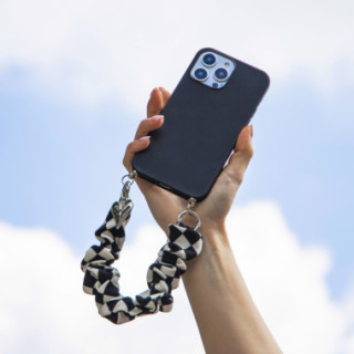 ETUI SMOOTH Z ŁAŃCUSZKIEM BLINK 81 NA TELEFON  SAMSUNG GALAXY M32 CZARNY