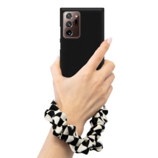 ETUI SMOOTH Z ŁAŃCUSZKIEM BLINK 81 NA TELEFON  SAMSUNG GALAXY NOTE 20 ULTRA / NOTE 20 PLUS CZARNY