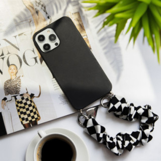 ETUI SMOOTH Z ŁAŃCUSZKIEM BLINK 81 NA TELEFON  XIAOMI 12 CZARNY