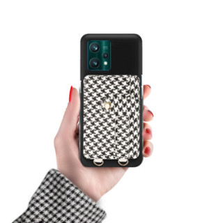 ETUI SMOOTH Z ŁAŃCUSZKIEM BLINK 93 NA TELEFON  REALME 9 PRO PLUS CZARNY