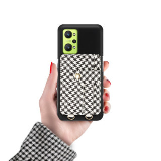 ETUI SMOOTH Z ŁAŃCUSZKIEM BLINK 93 NA TELEFON  REALME GT NEO 2 CZARNY
