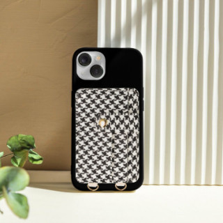 ETUI SMOOTH Z ŁAŃCUSZKIEM BLINK 93 NA TELEFON  XIAOMI POCO M3 / REDMI 9T / 9 POWER NOTE 9 CZARNY