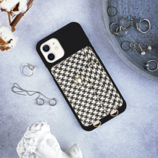 ETUI SMOOTH Z ŁAŃCUSZKIEM BLINK 93 NA TELEFON  XIAOMI MI 10T LITE CZARNY
