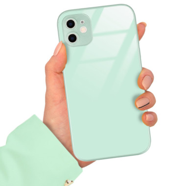 ETUI MINT CASE GLASS APPLE  IPHONE 11 ST_COL102