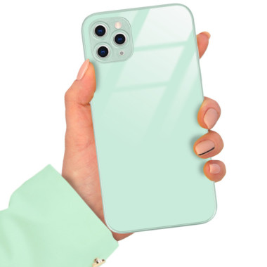 ETUI MINT CASE GLASS APPLE  IPHONE 11 PRO MAX ST_COL102