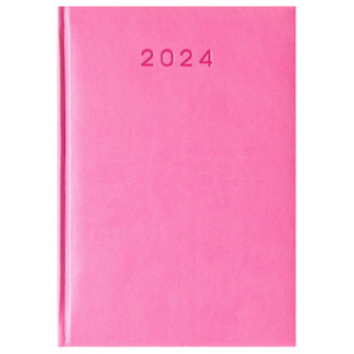 KALENDARZ Dzienny Terminarz A5 2024 Różowy