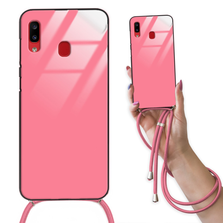 Etui Crossglam Różowe do Telefonu SAMSUNG A20 Stylowe ST_CLR114