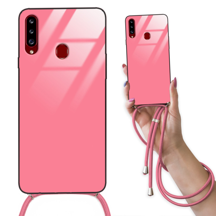 Etui Crossglam Różowe do Telefonu SAMSUNG A20S Stylowe ST_CLR114