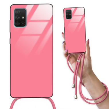 Etui Crossglam Różowe do Telefonu SAMSUNG A71 Stylowe ST_CLR114