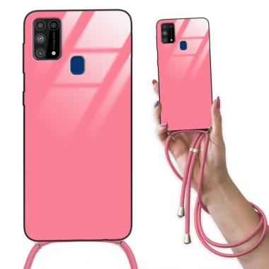 Etui Crossglam Różowe do Telefonu SAMSUNG M31 Stylowe ST_CLR114