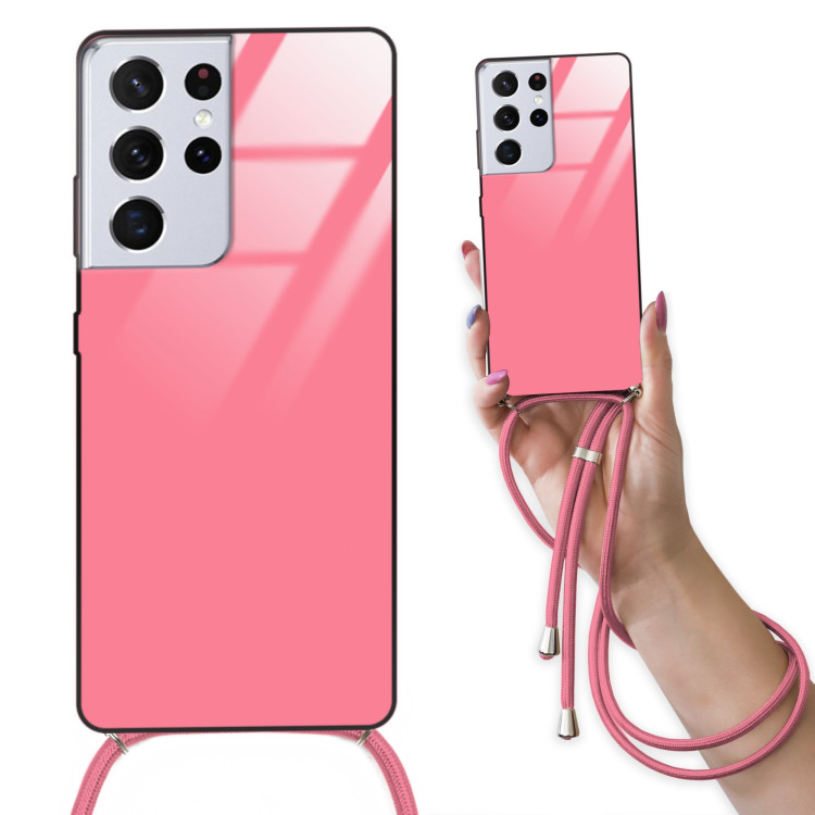 Etui Crossglam Różowe do Telefonu SAMSUNG S21 ULTRA  Stylowe ST_CLR114