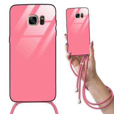 Etui Crossglam Różowe do Telefonu SAMSUNG S7 EDGE Stylowe ST_CLR114