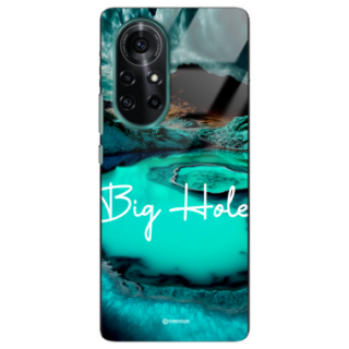 Etui Black Case Glass do HUAWEI NOVA 8 Kosmiczne Modern ST_IMK103 Big Hole