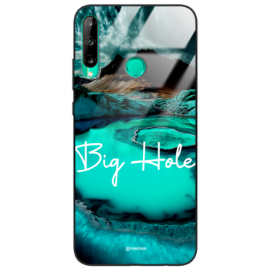 Etui Black Case Glass do HUAWEI Y7P 2020 Kosmiczne Modern ST_IMK103 Big Hole