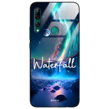 Etui Black Case Glass do HUAWEI Y9 PRIME 2019 Kosmiczne Modern ST_IMK106 Waterfall