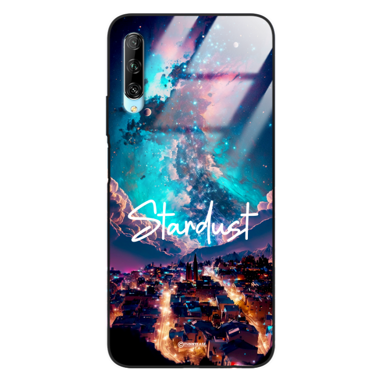 Etui Black Case Glass do HUAWEI Y9S Kosmiczne Modern ST_IMK107 Stardust