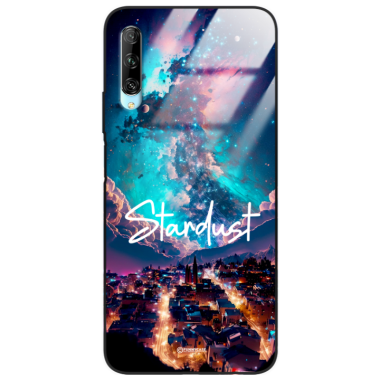 Etui Black Case Glass do HUAWEI Y9S Kosmiczne Modern ST_IMK107 Stardust