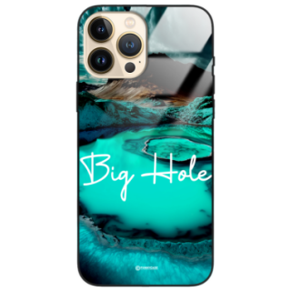 Etui Black Case Glass do APPLE IPHONE 13 PRO MAX Kosmiczne Modern ST_IMK103 Big Hole