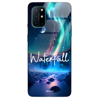 Etui Black Case Glass do ONEPLUS 8T Kosmiczne Modern ST_IMK106 Waterfall