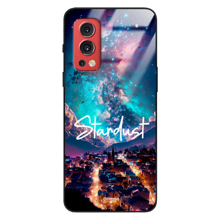 Etui Black Case Glass do ONEPLUS NORD 2 Kosmiczne Modern ST_IMK107 Stardust