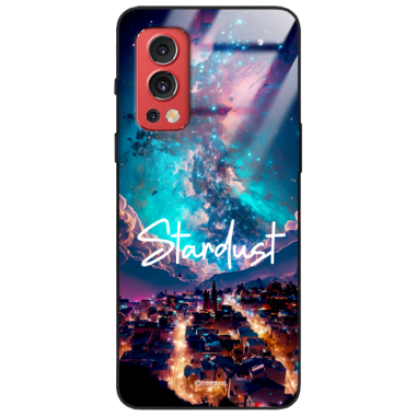 Etui Black Case Glass do ONEPLUS NORD 2 Kosmiczne Modern ST_IMK107 Stardust