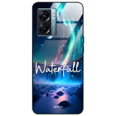 Etui Black Case Glass do OPPO K10 5G Kosmiczne Modern ST_IMK106 Waterfall