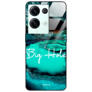 Etui Black Case Glass do OPPO RENO 8 8 5G Kosmiczne Modern ST_IMK103 Big Hole