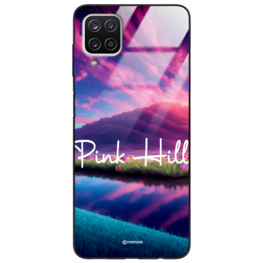 Etui Black Case Glass do SAMSUNG A12/A12 5G Kosmiczne Modern ST_IMK101 Pink Hill