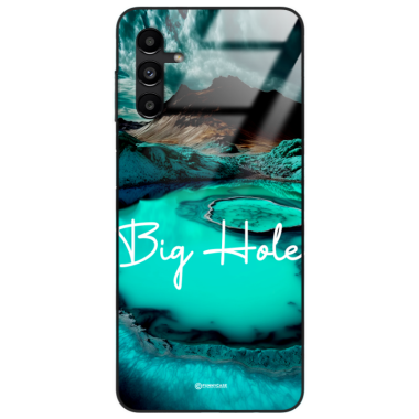 Etui Black Case Glass do SAMSUNG A13 5G Kosmiczne Modern ST_IMK103 Big Hole