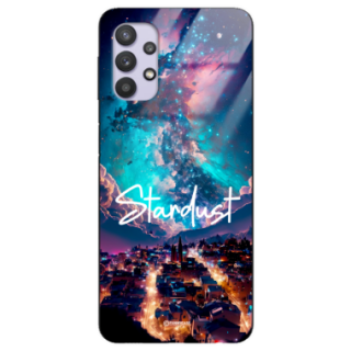 Etui Black Case Glass do SAMSUNG A32 5G/M32 5G Kosmiczne Modern ST_IMK107 Stardust