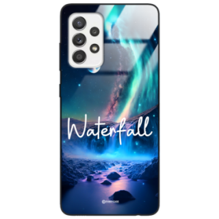 Etui Black Case Glass do SAMSUNG A52/A52 4G/ A52 5G Kosmiczne Modern ST_IMK106 Waterfall