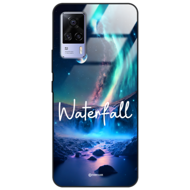 Etui Black Case Glass do VIVO S9E Kosmiczne Modern ST_IMK106 Waterfall