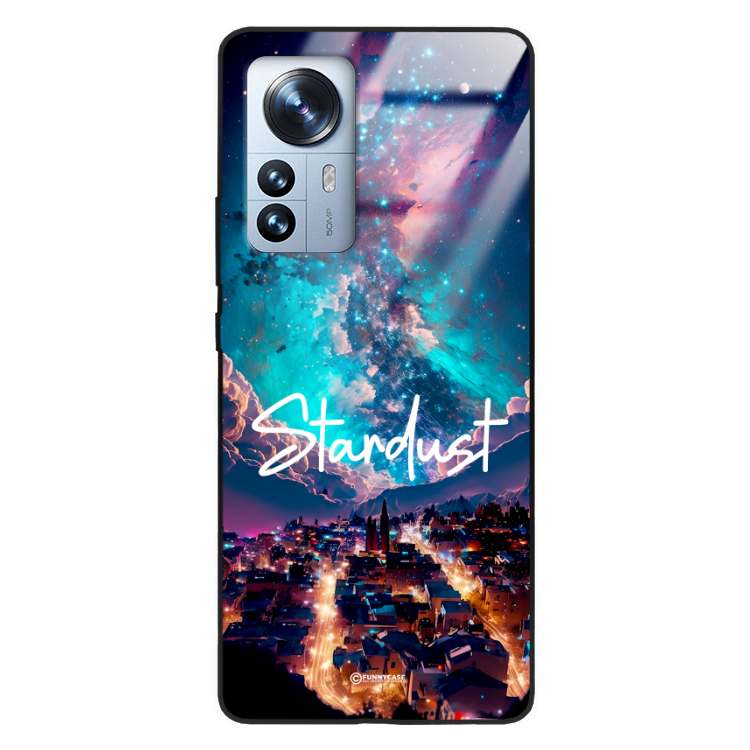 Etui Black Case Glass do XIAOMI 12 PRO/12 PRO 5G Kosmiczne Modern ST_IMK107 Stardust