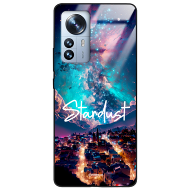 Etui Black Case Glass do XIAOMI 12 PRO/12 PRO 5G Kosmiczne Modern ST_IMK107 Stardust