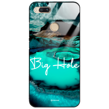 Etui Black Case Glass do XIAOMI Mi A1 5X Kosmiczne Modern ST_IMK103 Big Hole