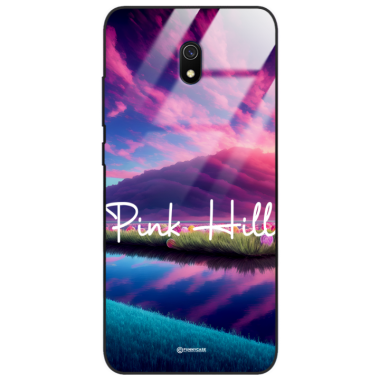 Etui Black Case Glass do XIAOMI REDMI 8A Kosmiczne Modern ST_IMK101 Pink Hill