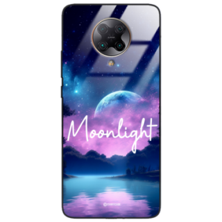 Etui Black Case Glass do XIAOMI REDMI K30 PRO Kosmiczne Modern ST_IMK100 Moonlight