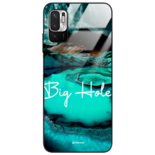 Etui Black Case Glass do XIAOMI REDMI NOTE 10 5G Kosmiczne Modern ST_IMK103 Big Hole