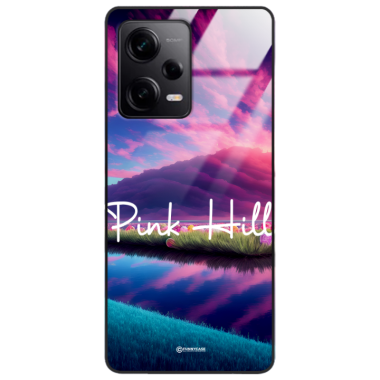 Etui Black Case Glass do XIAOMI REDMI NOTE 12 PRO 5G Kosmiczne Modern ST_IMK101 Pink Hill