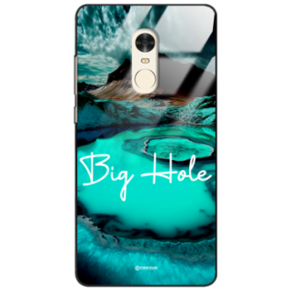 Etui Black Case Glass do XIAOMI REDMI NOTE 4 NOTE 4X Kosmiczne Modern ST_IMK103 Big Hole