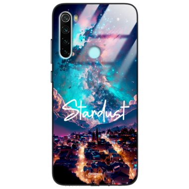 Etui Black Case Glass do XIAOMI REDMI NOTE 8 8 2021 Kosmiczne Modern ST_IMK107 Stardust