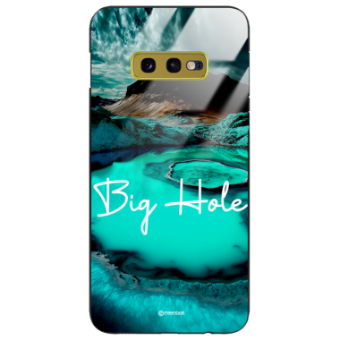 Etui Black Case Glass do SAMSUNG S10e Kosmiczne Modern ST_IMK103 Big Hole